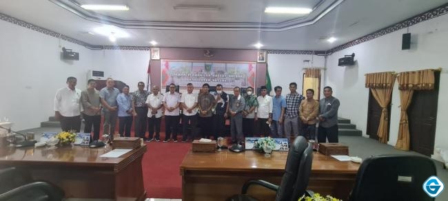 DPRD Natuna Terima Kunjugan Komisi I DPRD Kota Batam